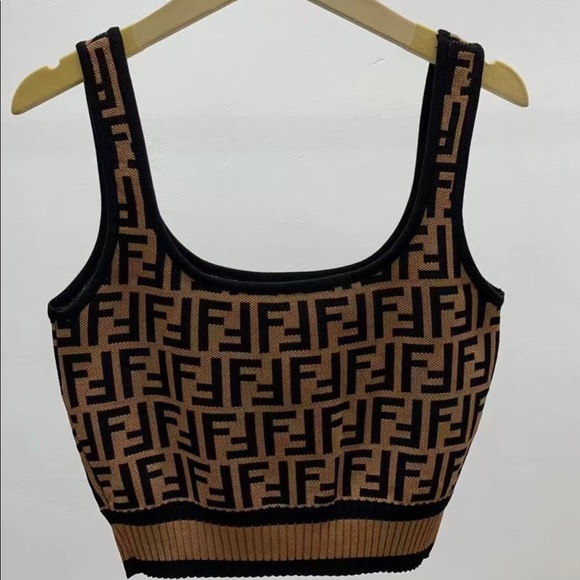 FENDI cropped tank top - Picture 5 of 9
